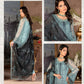 JJ EMBELLISH Luxury Chiffon Collection Vol-06 Design - 06 - Celeste