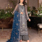JJ EMBELLISH Luxury Chiffon Collection Vol-06 Design - 03 Fossil