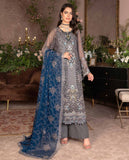 JJ EMBELLISH Luxury Chiffon Collection Vol-06 Design - 03 Fossil